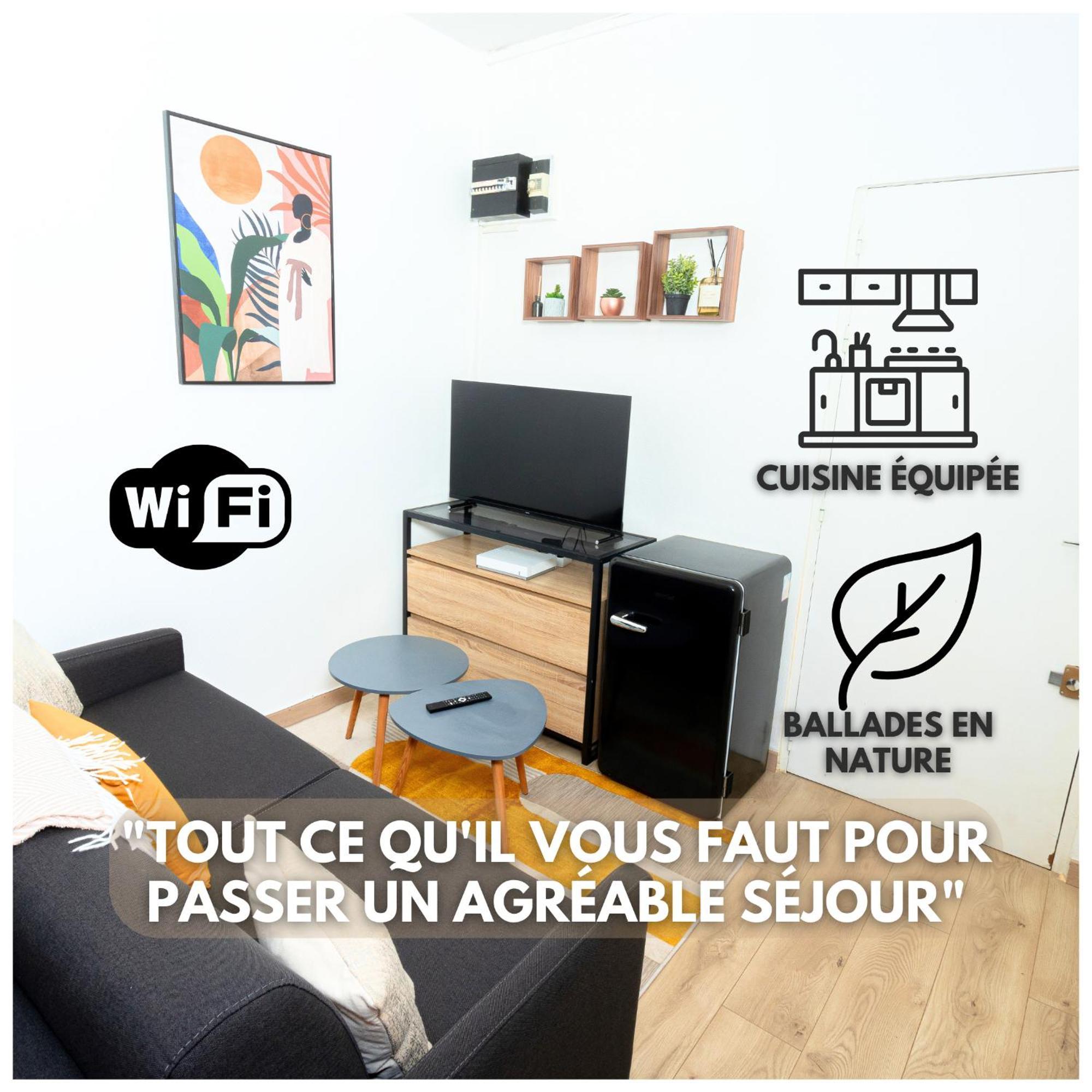 Le Cocon Douillet - 5" De La Gare - Wifi - Acces Direct Paris & Disneyland La Ferte-sous-Jouarre Exterior photo